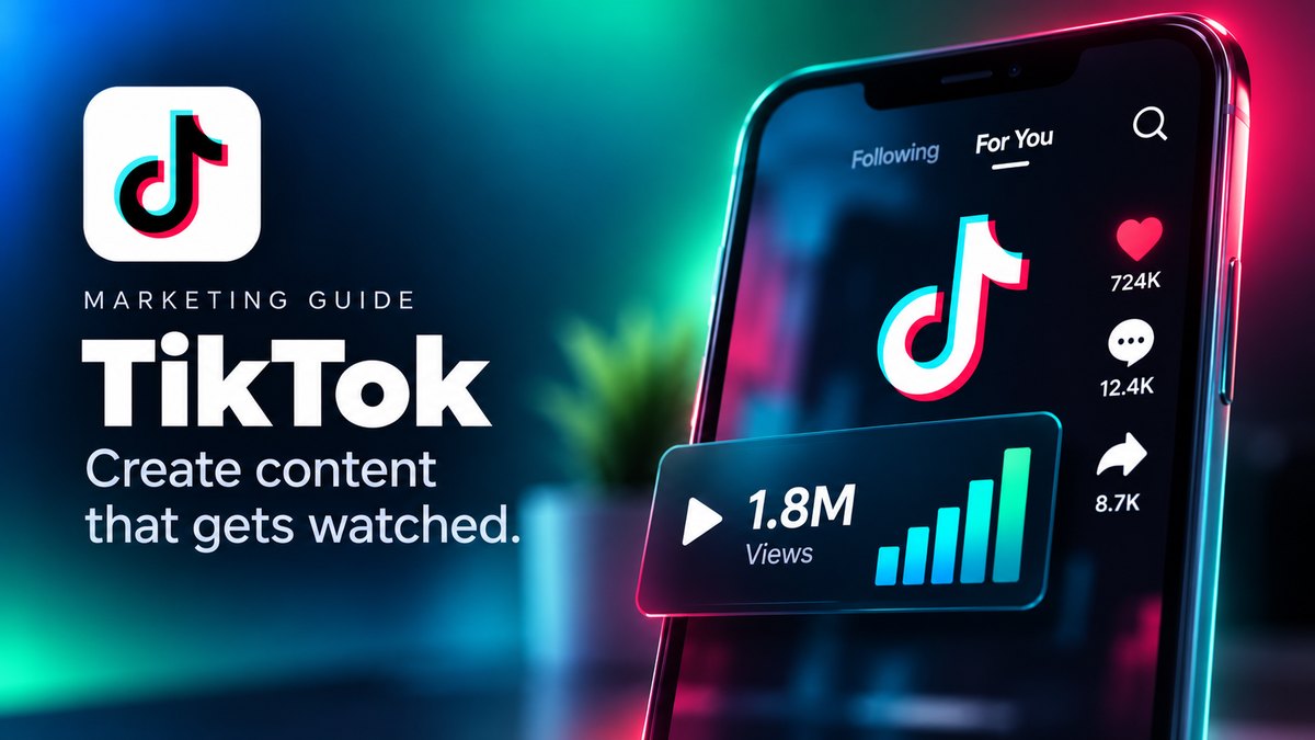TikTok marketing guide cover