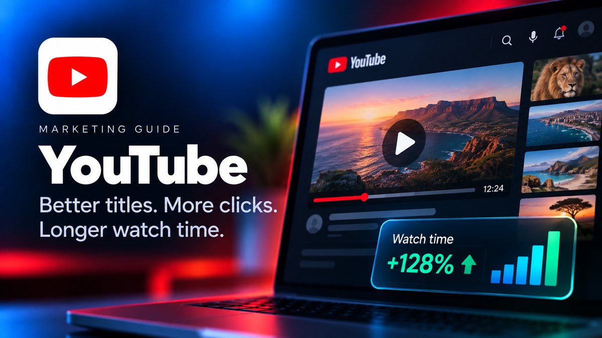 YouTube marketing guide cover